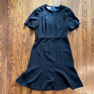 Donna Morgan Black Fit and Flare Dress